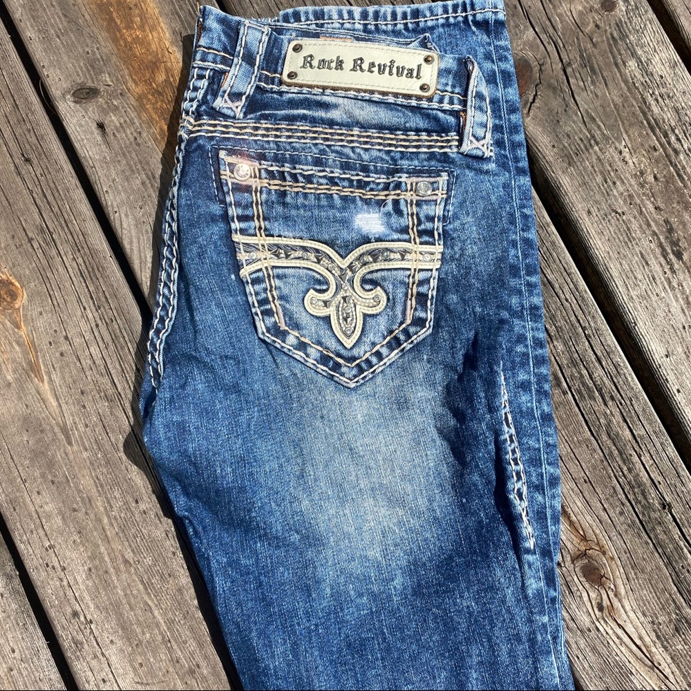 Rock Revival Straight Leg Jeans